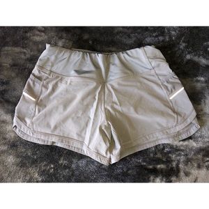 Athleta Dark Grey Running Shorts